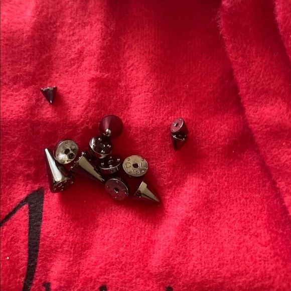 Christian Louboutin BLACK FAIRY Shoes size 10.5 - Picture 8 of 8